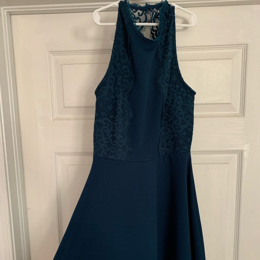 Dark green dress- small